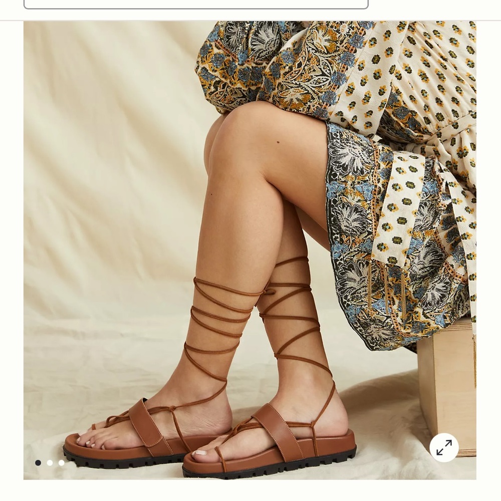 New! CAVERLEY Madrid Tie-Up Gladiator Sandals